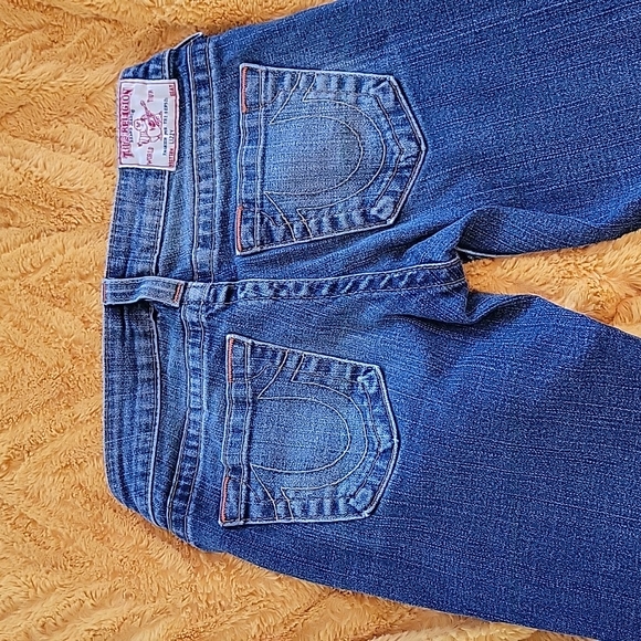 True Religion Cropped Jeans - Picture 5 of 8